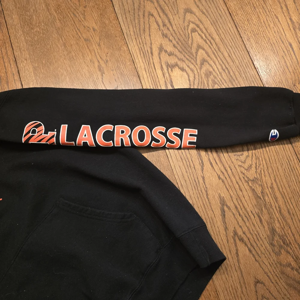 Black Champion Princeton Lacrosse Hoodie - Picture 5 of 8